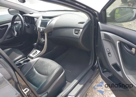 2012 Hyundai Elantra Limited z USA, uszkodzony, nr VIN 5NPDH4AE0CH102854